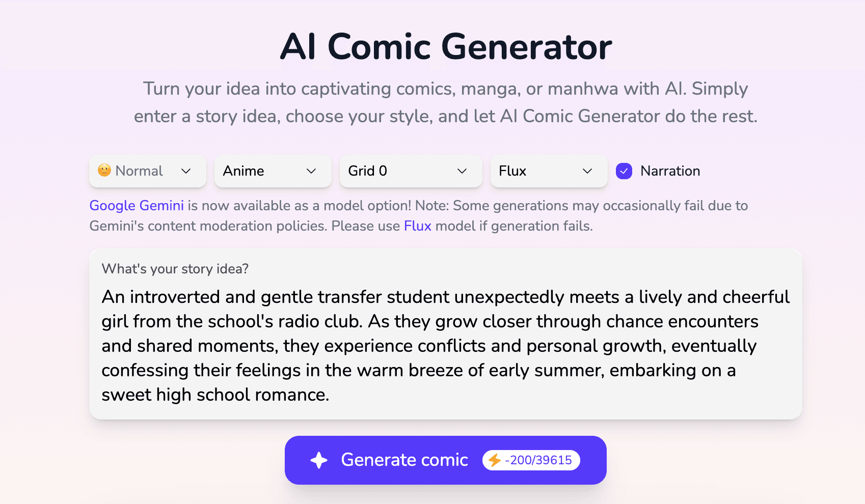 How to Create Comics With AI Comic Generator