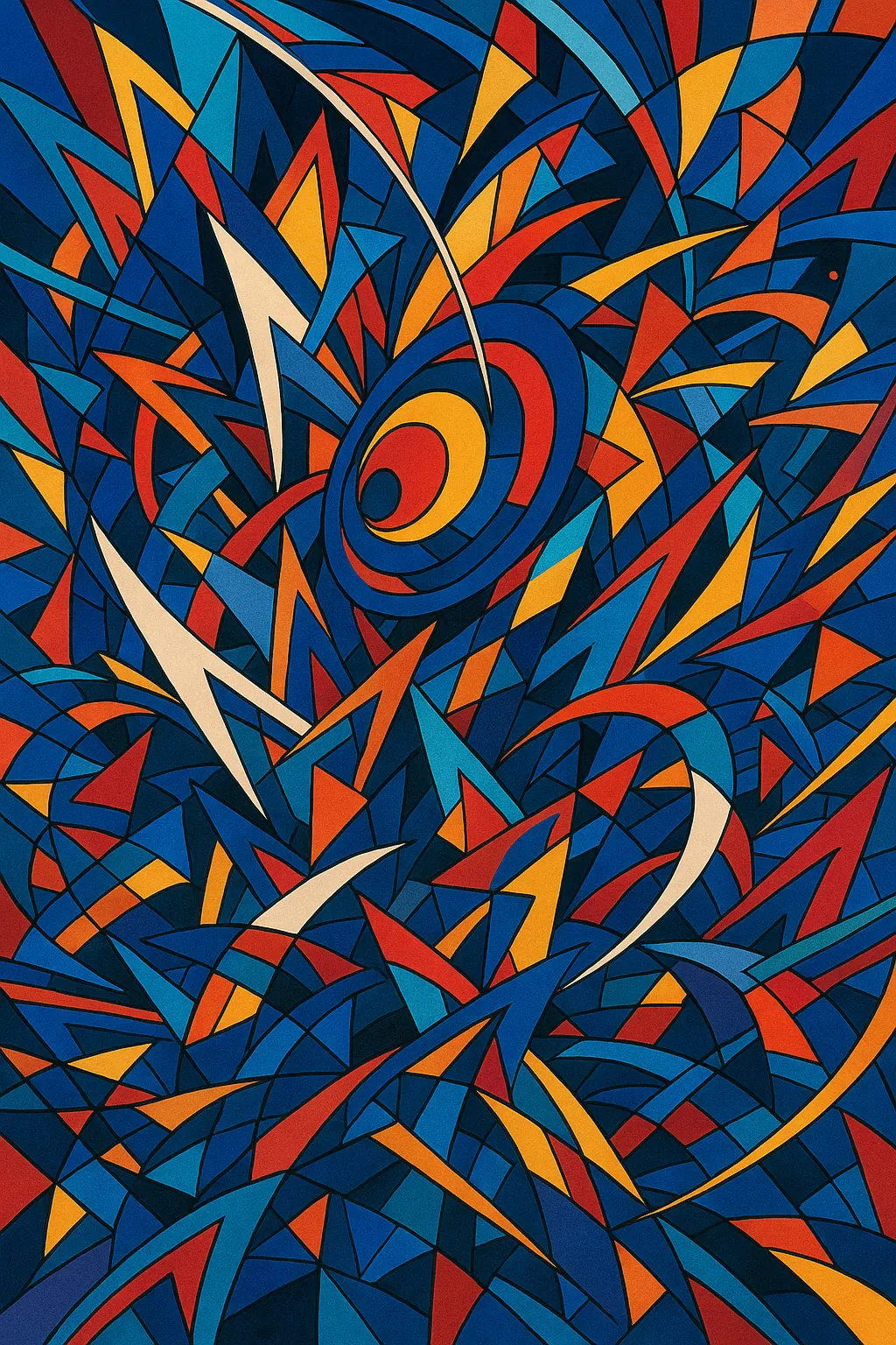 AI generated Abstract AI Art Generator 9:16 portrait style
