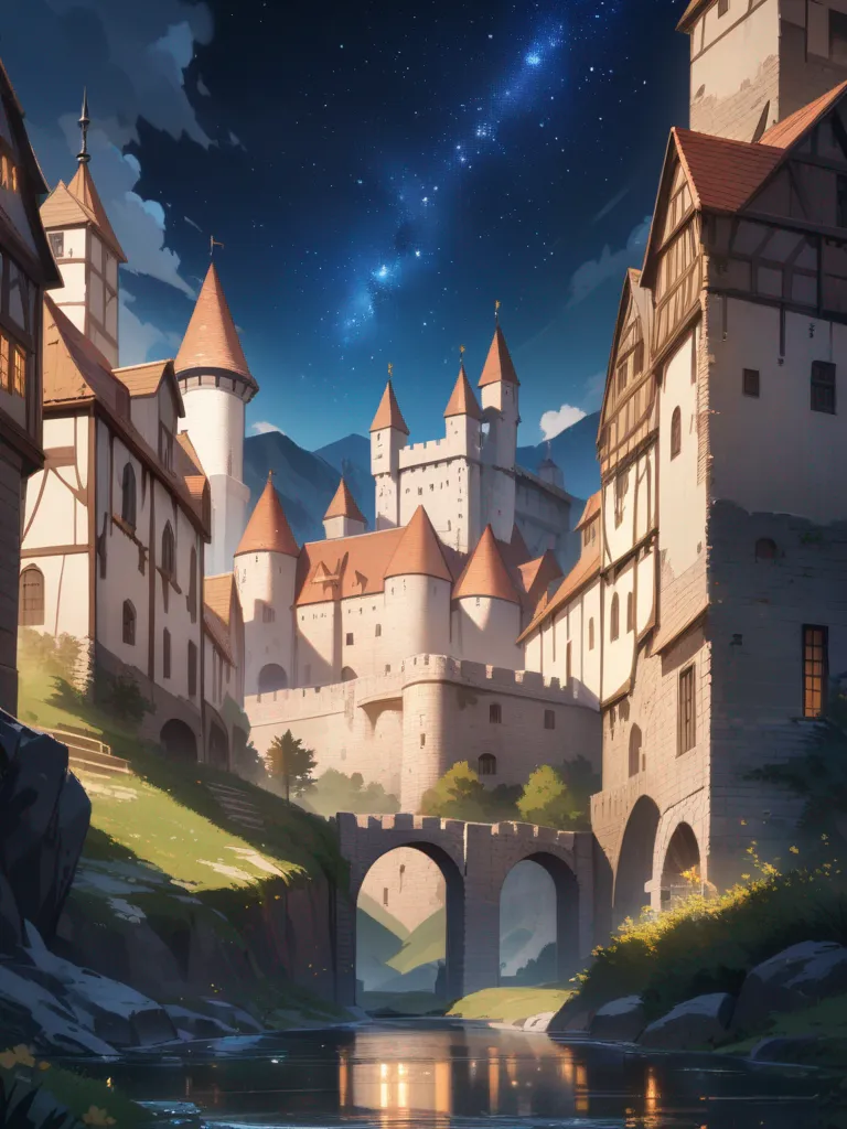 AI generated AI Castle Generator 3:4 portrait style