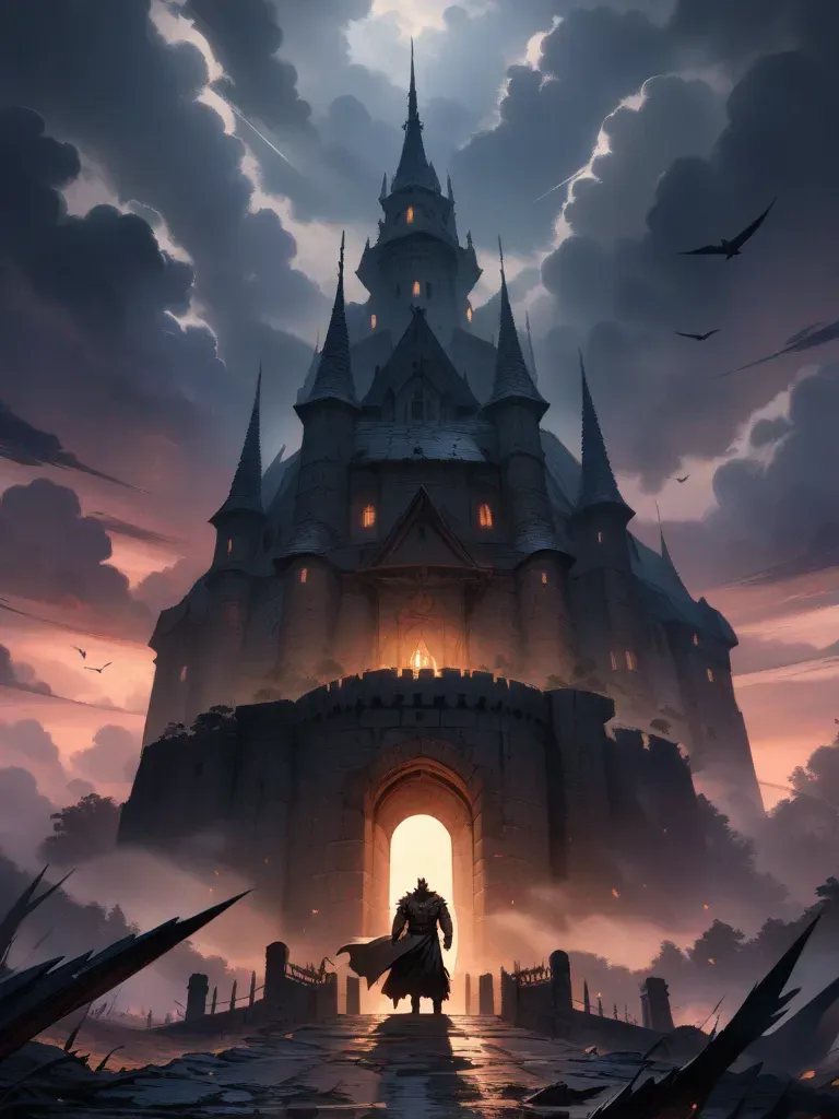 AI generated AI Castle Generator 3:4 portrait style
