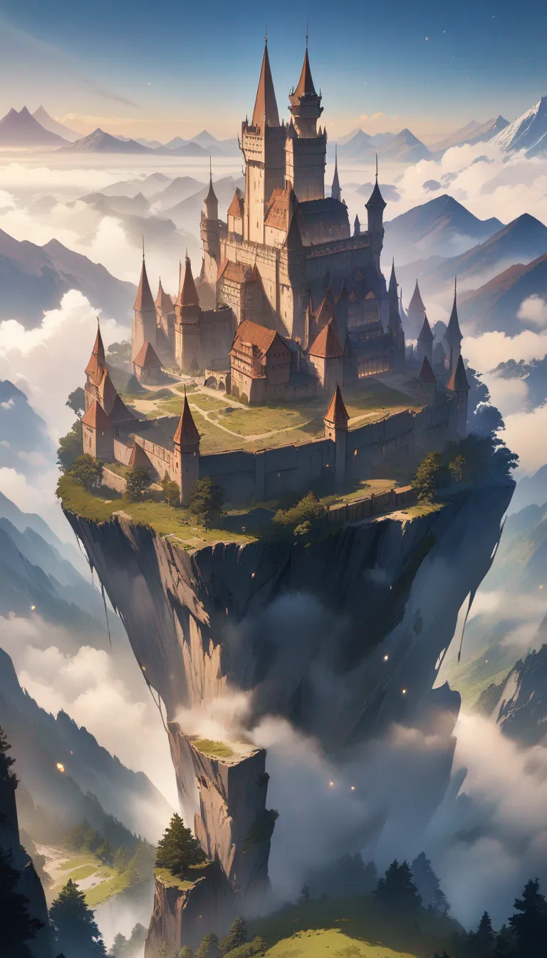 AI generated AI Castle Generator 9:16 portrait style