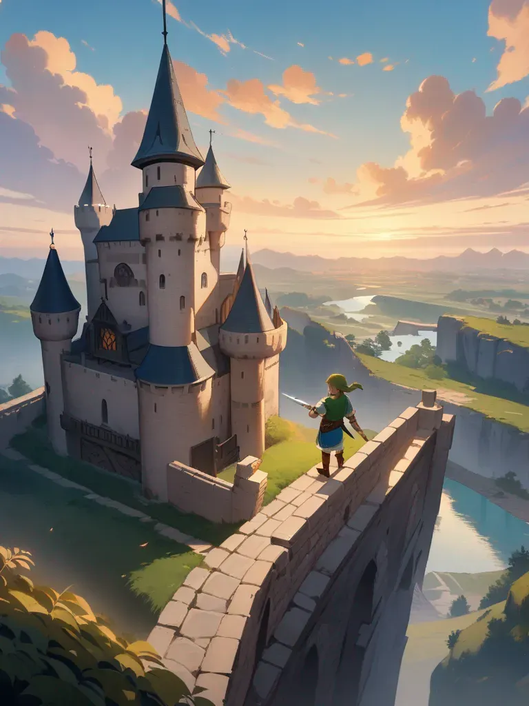 AI generated AI Castle Generator 3:4 portrait style