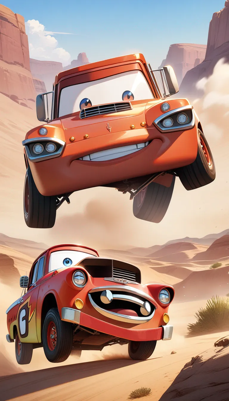 AI generated AI Disney Pixar Generator 9:16 portrait style