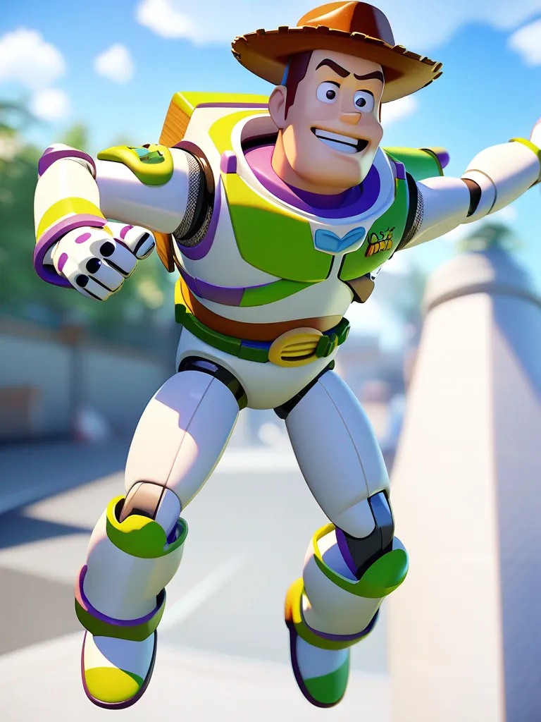 AI generated AI Disney Pixar Generator 3:4 portrait style
