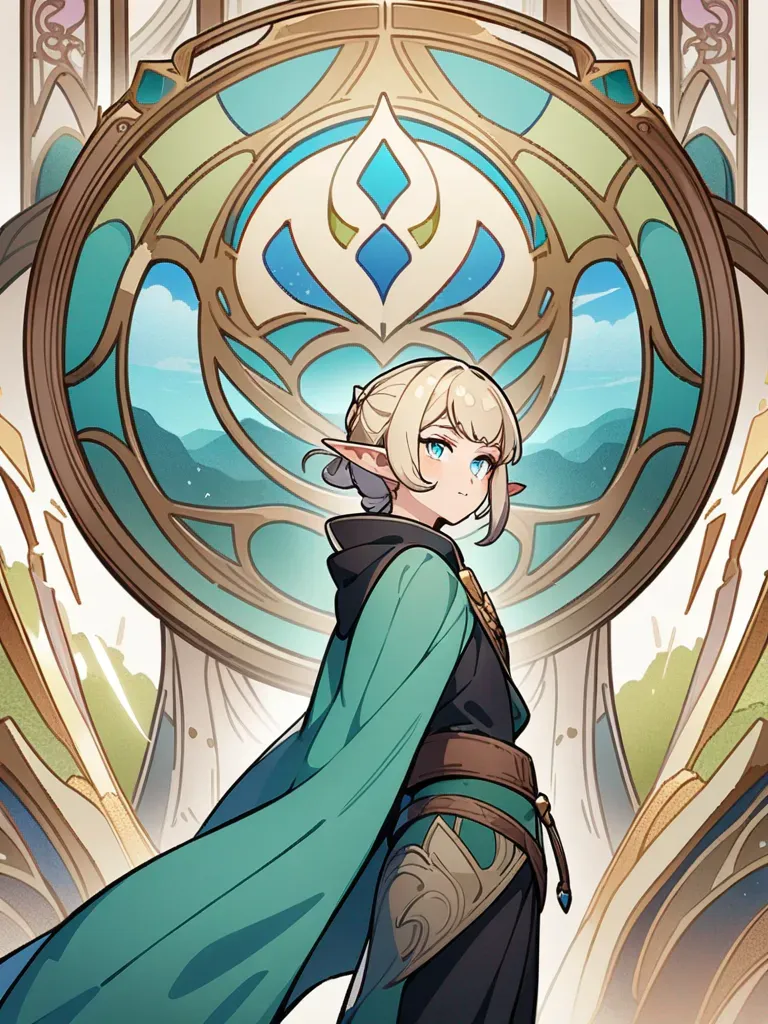 AI generated AI Elf Generator 3:4 portrait style