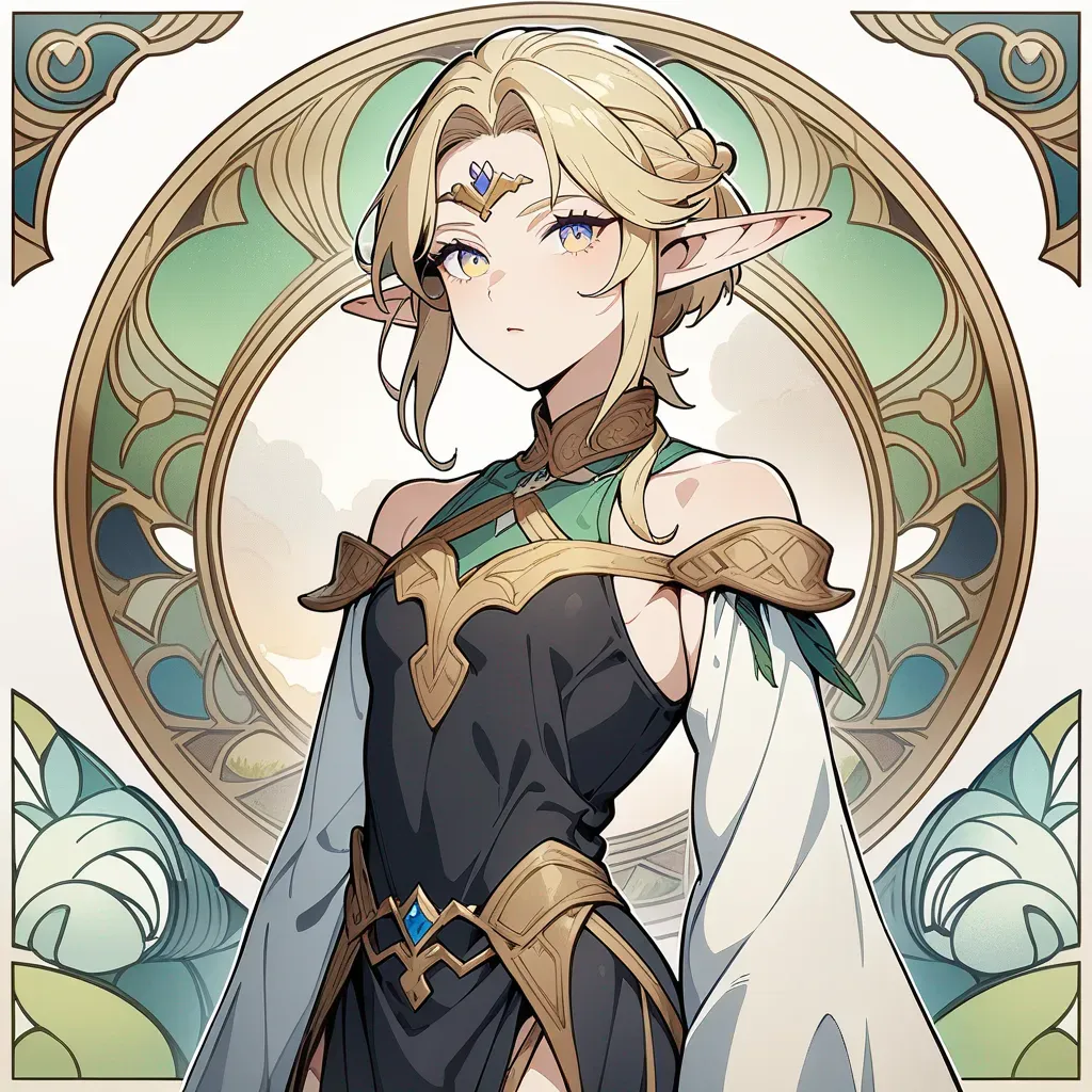 AI generated AI Elf Generator 1:1 square style