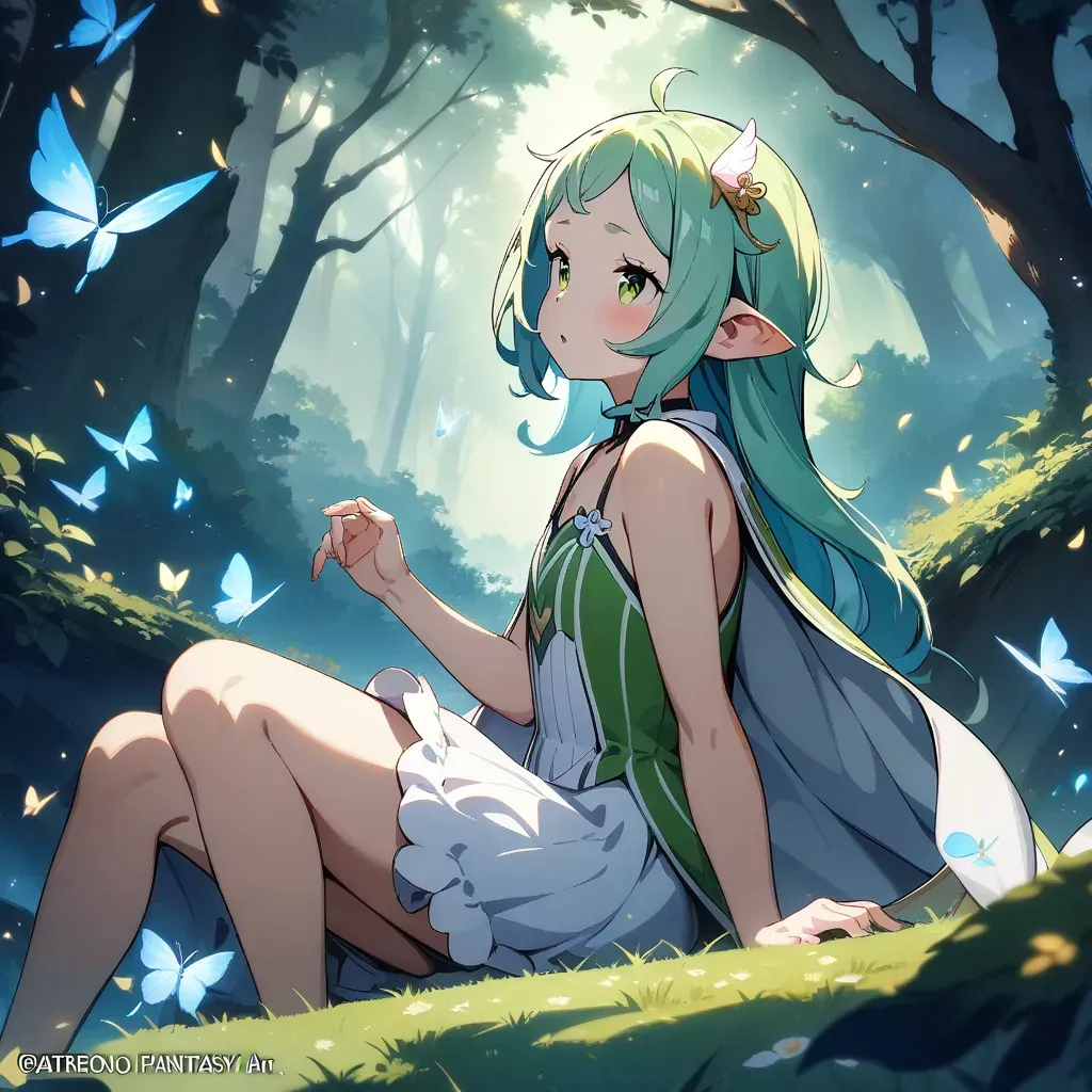 AI generated AI Elf Generator 3:4 portrait style