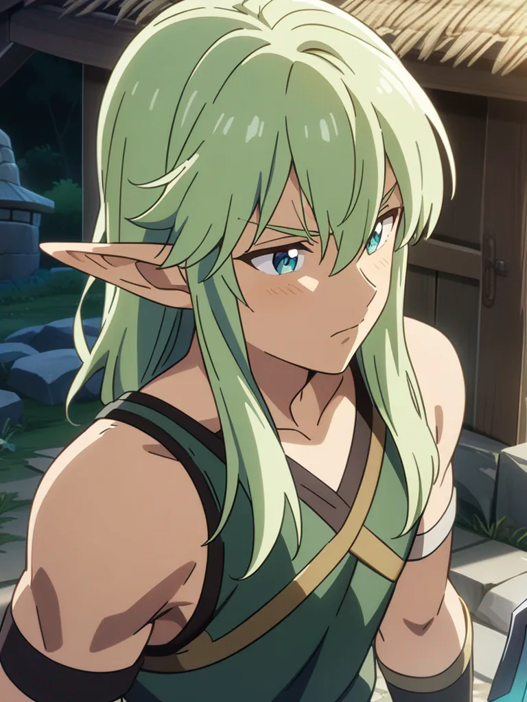 AI generated AI Elf Generator 3:4 portrait style