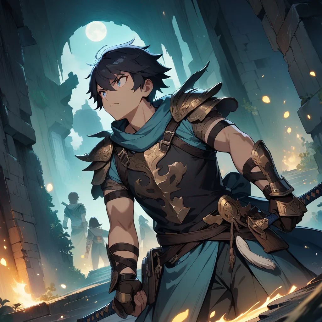 AI generated AI Fantasy Art Generator 1:1 square style