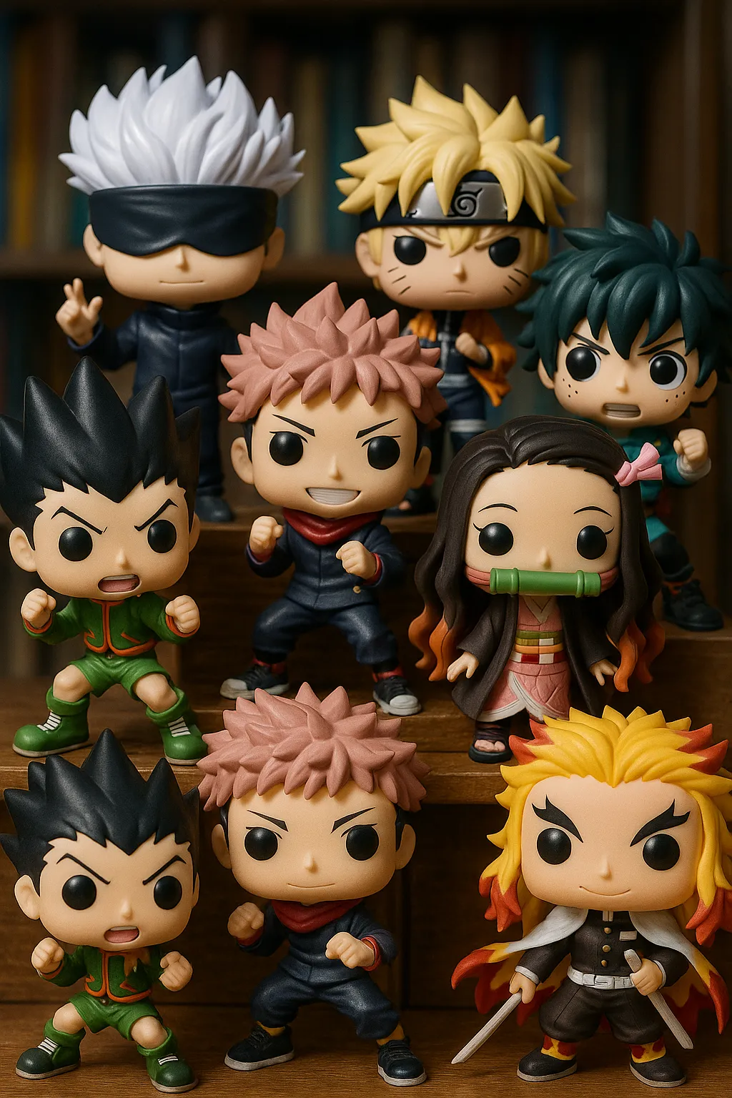 AI generated AI Funko Pops Creator 3:4 portrait style