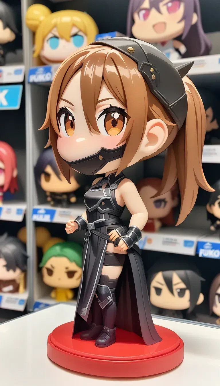 AI generated AI Funko Pops Creator 9:16 portrait style