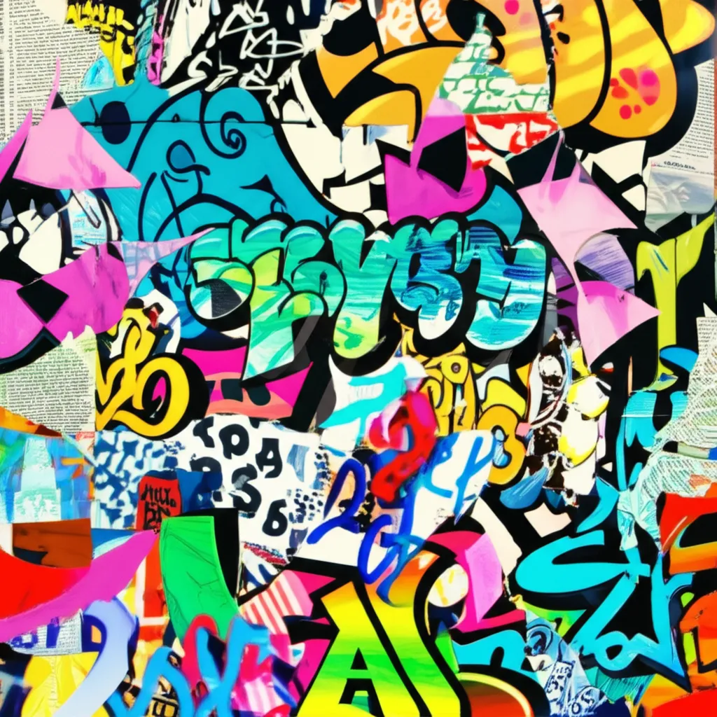 AI generated AI Generated Collager 9:16 portrait style