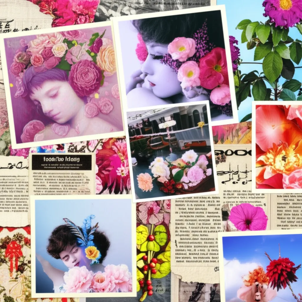AI generated AI Generated Collager 9:16 portrait style