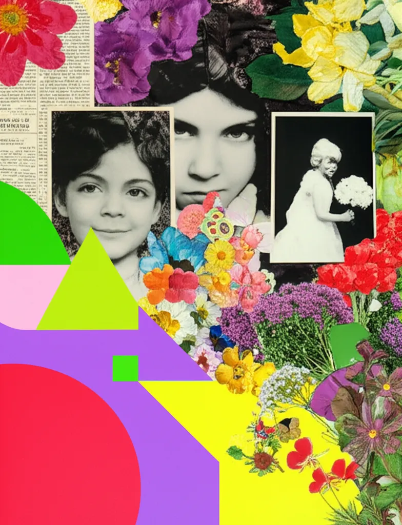 AI generated AI Generated Collager 3:4 portrait style