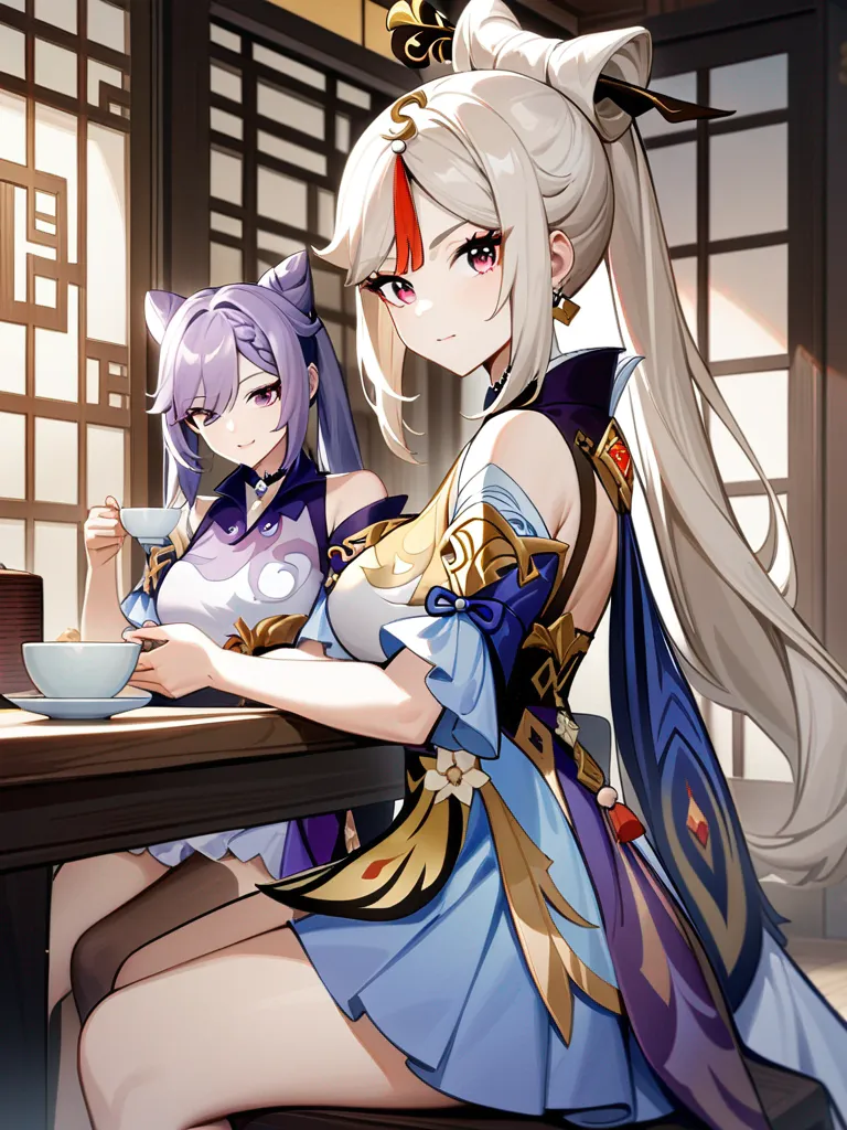 AI generated AI Genshin Impact Generator 3:4 portrait style