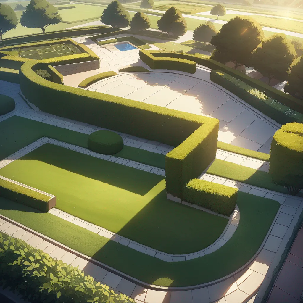 AI generated AI Mansion Builder square style