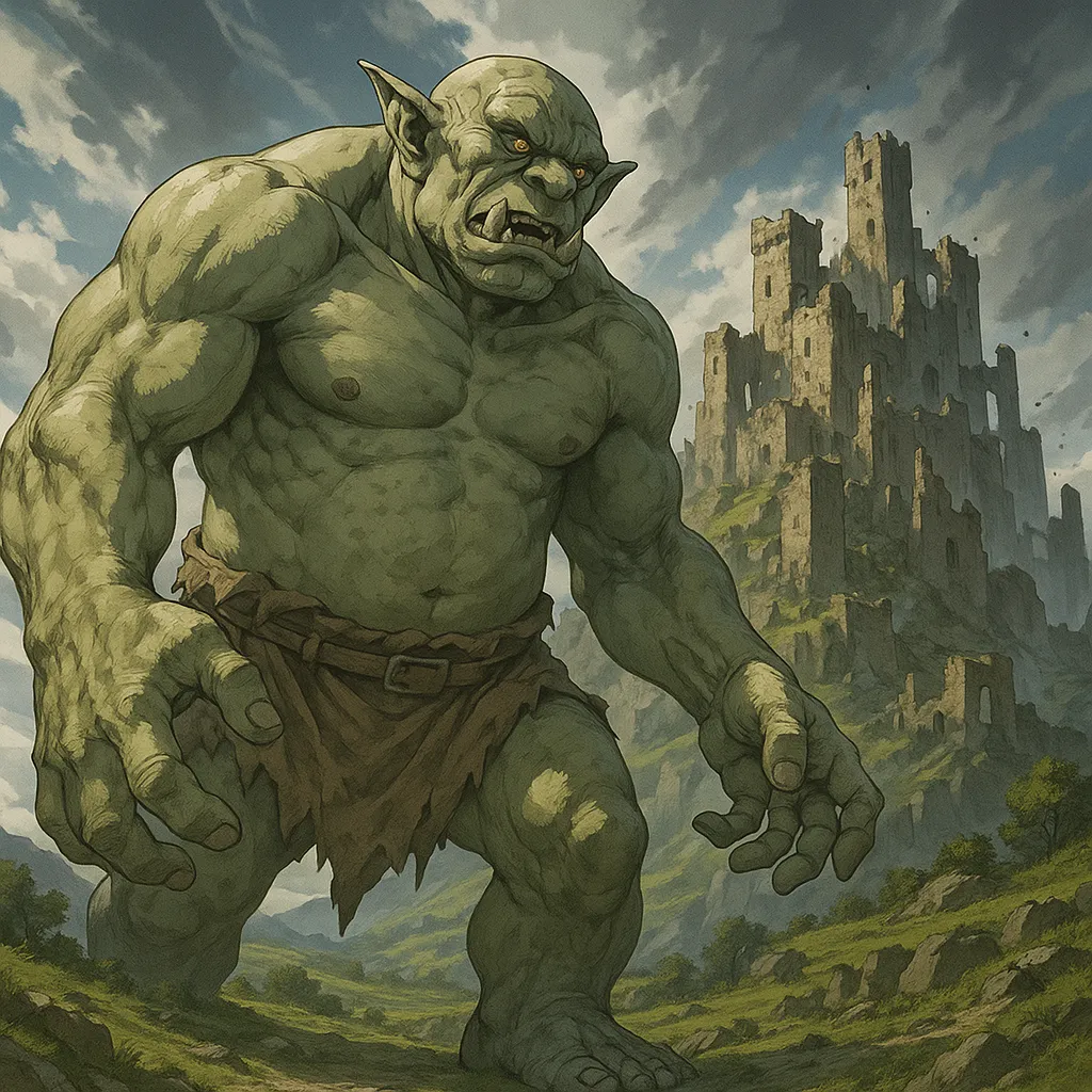 AI generated AI Monster Generator 1:1 square style
