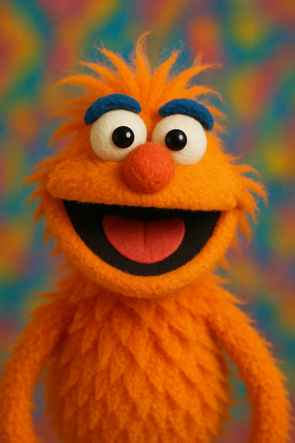 AI generated AI Muppet Generator 3:4 portrait style