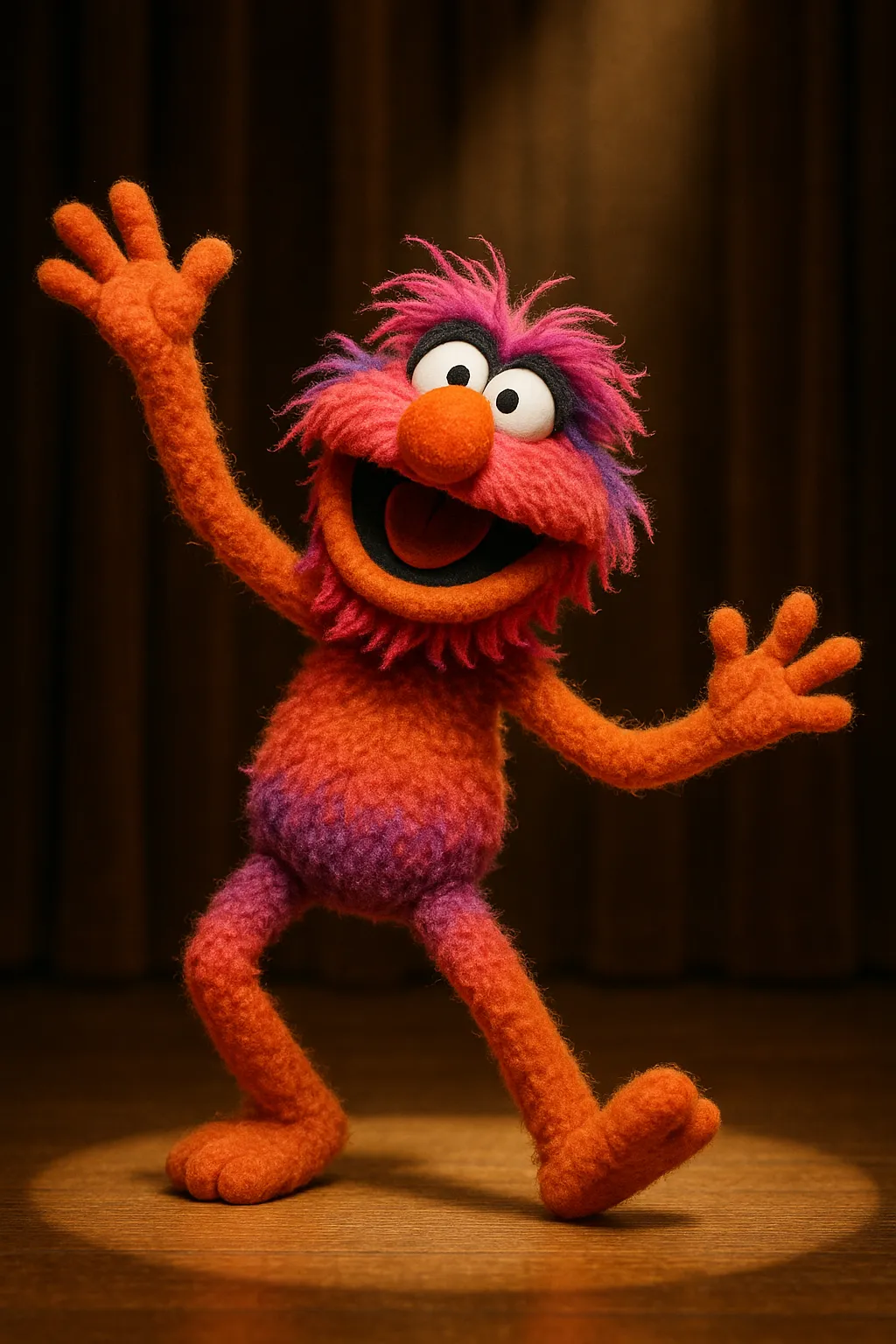 AI generated AI Muppet Generator 3:4 portrait style