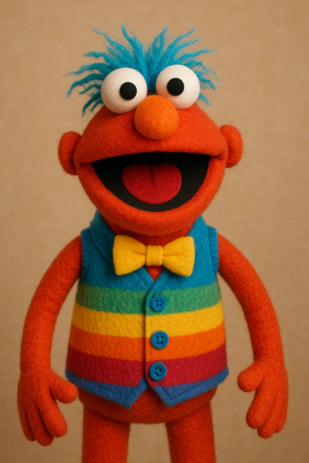 AI generated AI Muppet Generator 3:4 portrait style