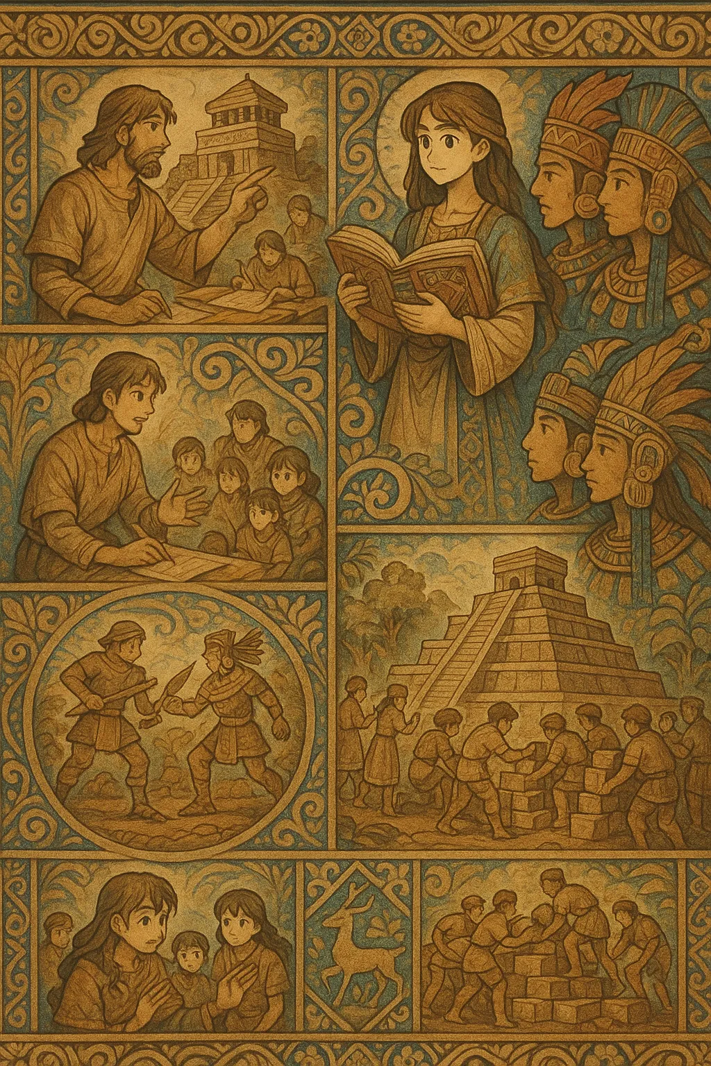 AI generated AI Mural Generator 9:16 portrait style