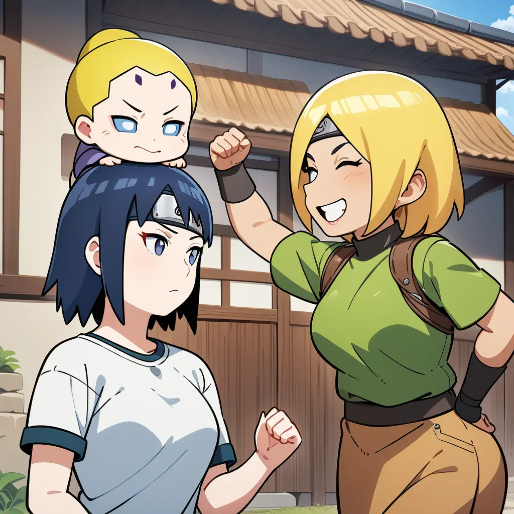 AI generated AI Naruto Generator 1:1 style