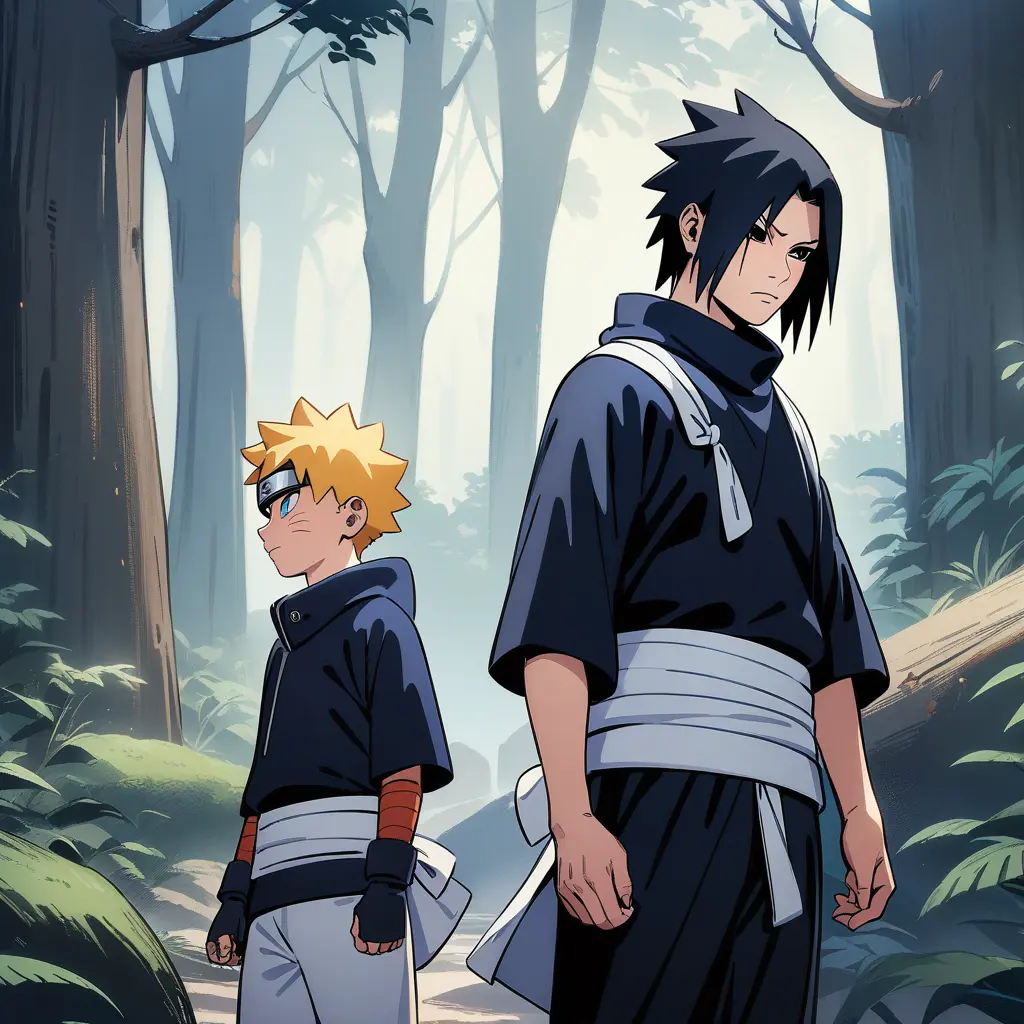 AI generated AI Naruto Generator 1:1 style