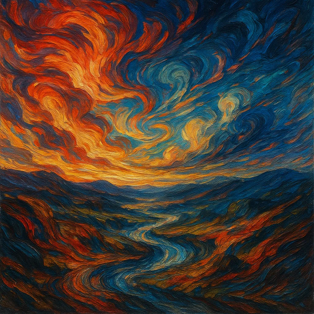 AI generated AI Oil Painter 1:1 square style