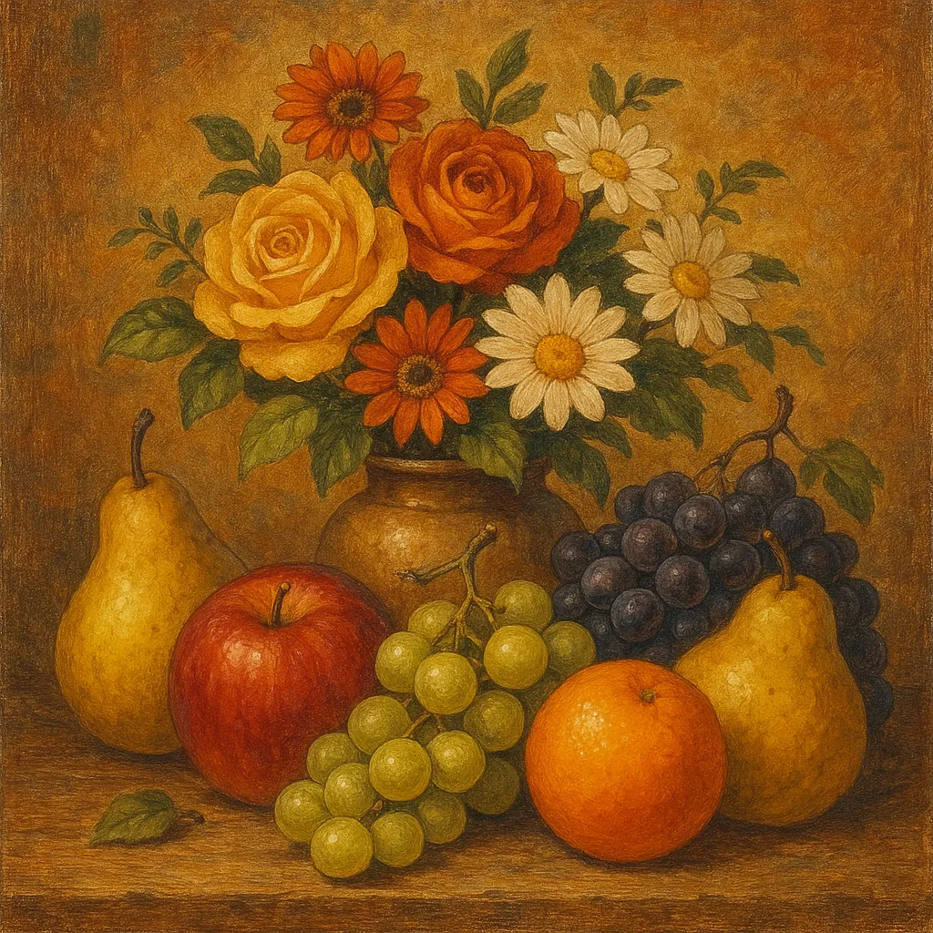 AI generated AI Oil Painter 1:1 square style