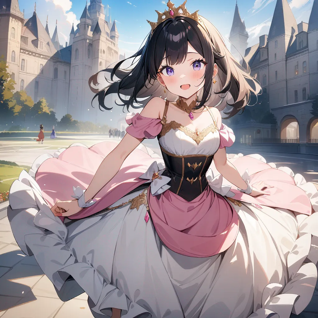 AI generated AI Princess Generator 1:1 square style