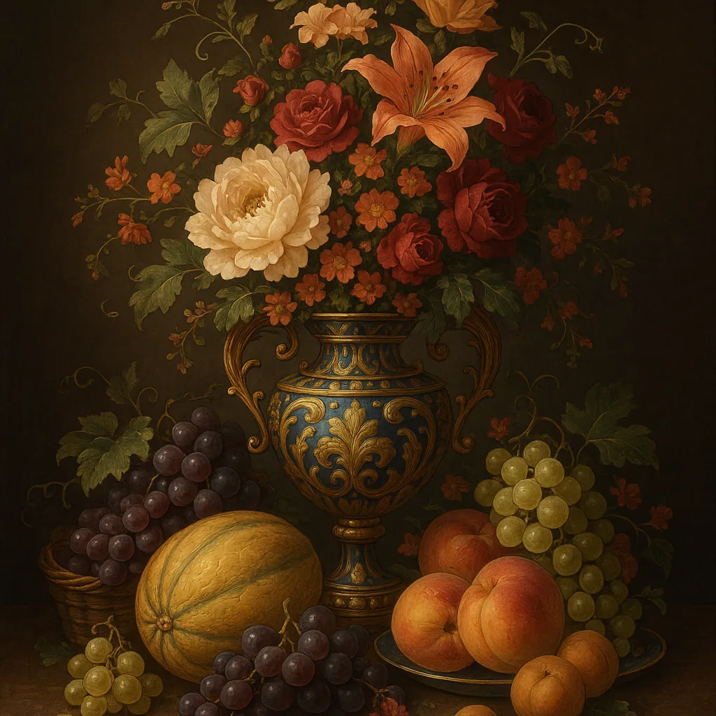 AI generated AI Renaissance Painting Generator 1:1 square style