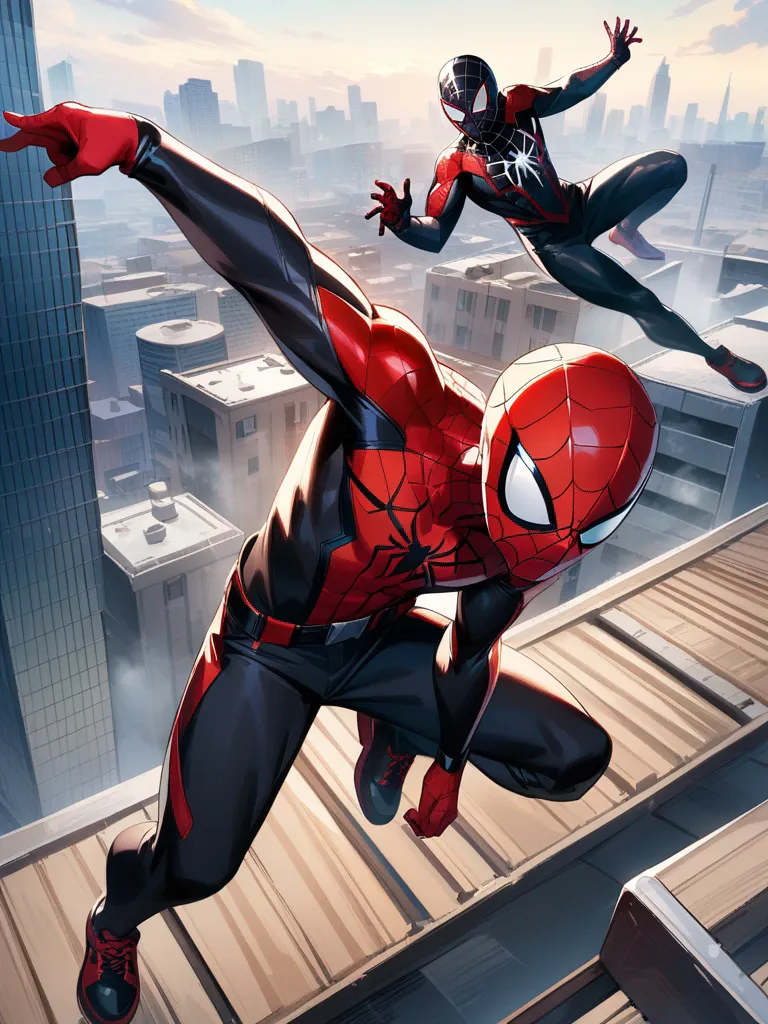 AI generated AI Spiderman Generator 3:4 portrait style