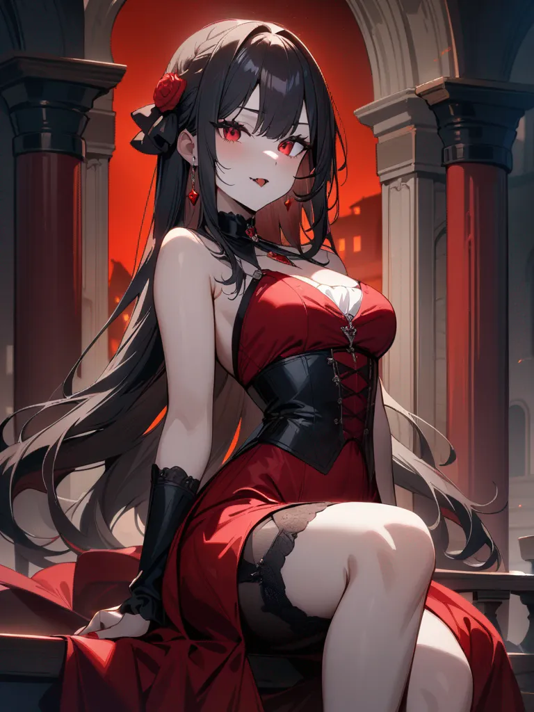AI generated AI Vampire Generator 3:4 portrait style