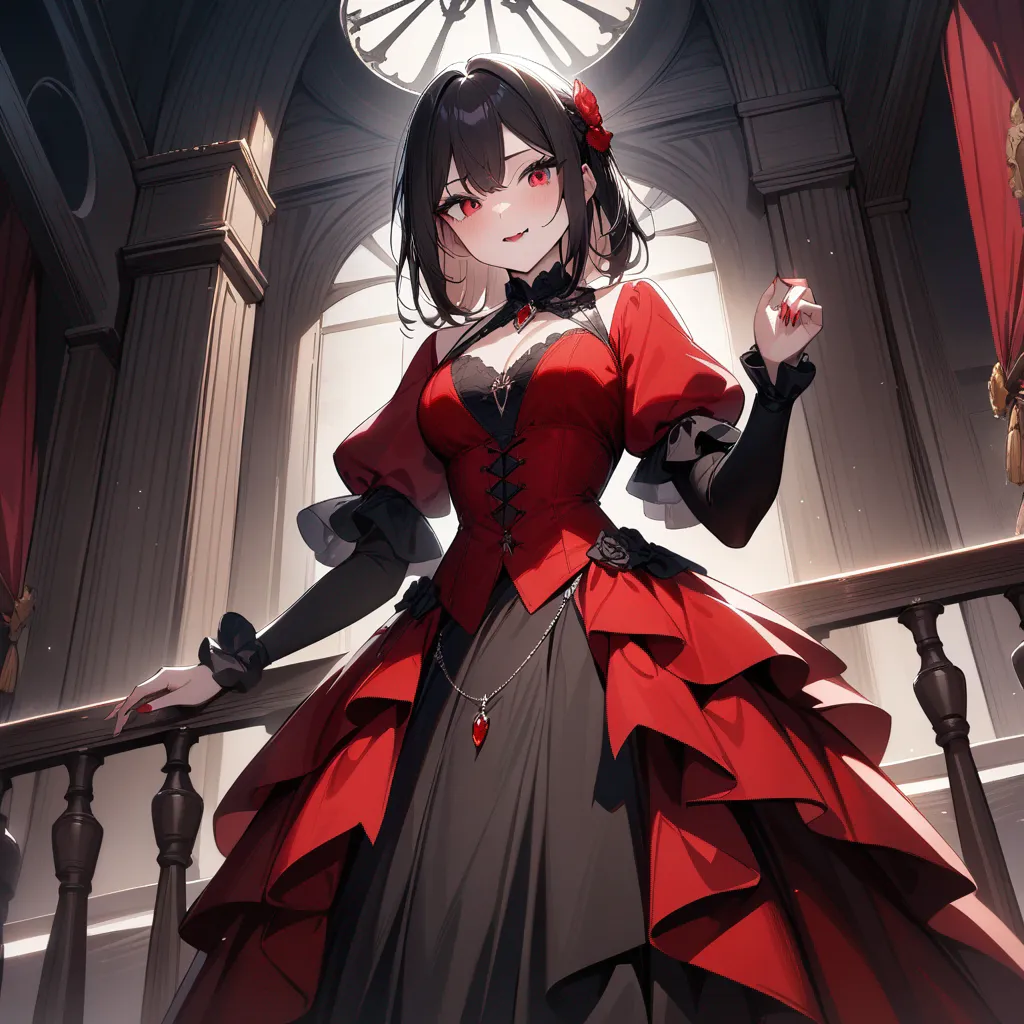 AI generated AI Vampire Generator 1:1 square style