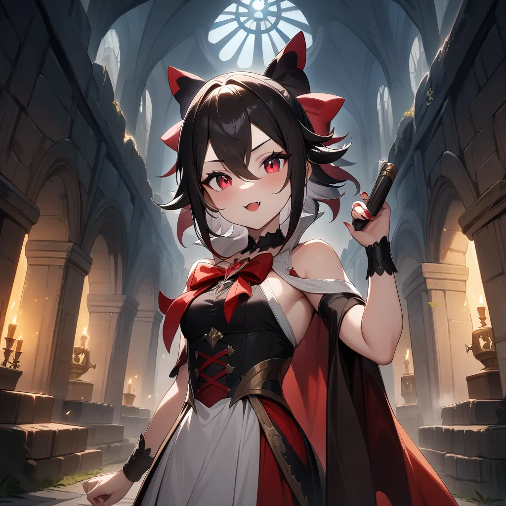 AI generated AI Vampire Generator 1:1 square style