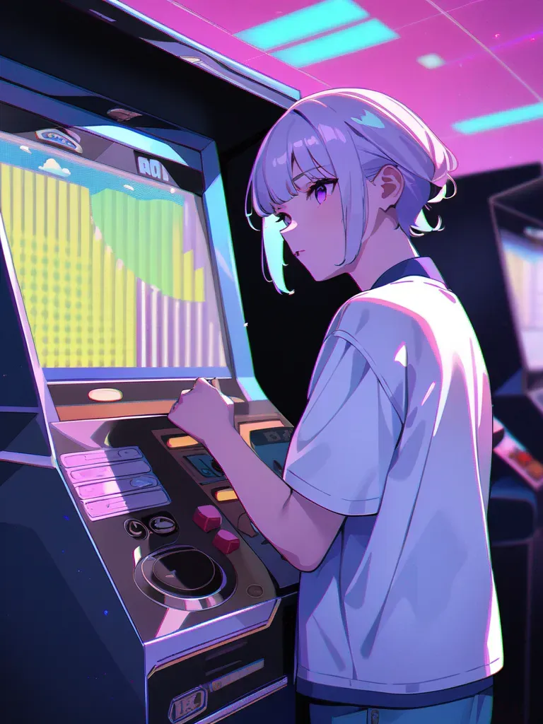 AI generated AI Vaporwave Generator 3:4 portrait style