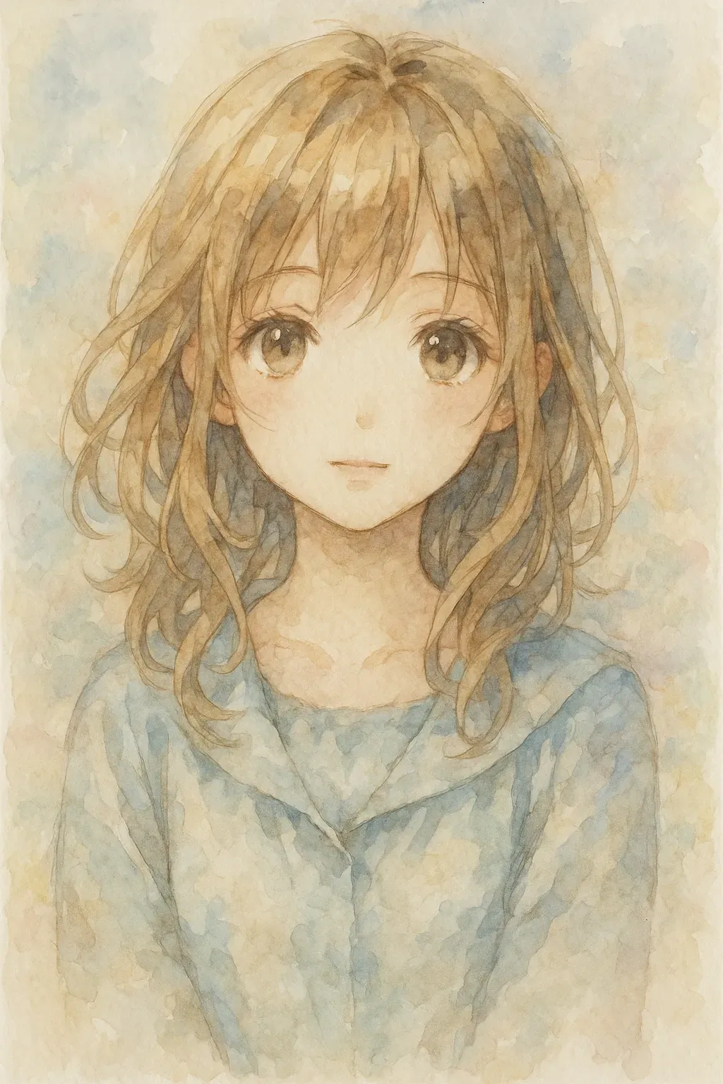 AI generated AI Watercolor Generator 9:16 portrait style