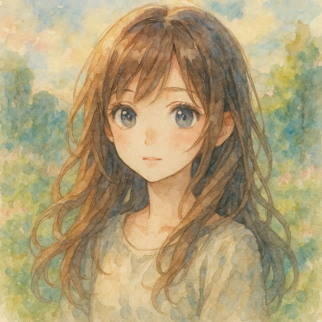 AI generated AI Watercolor Generator 1:1 square style