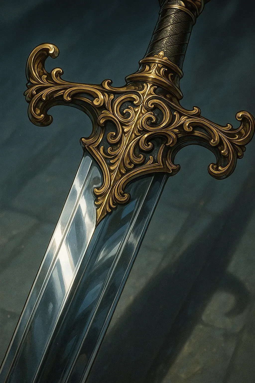 AI generated AI Weapon Generator 9:16 portrait style