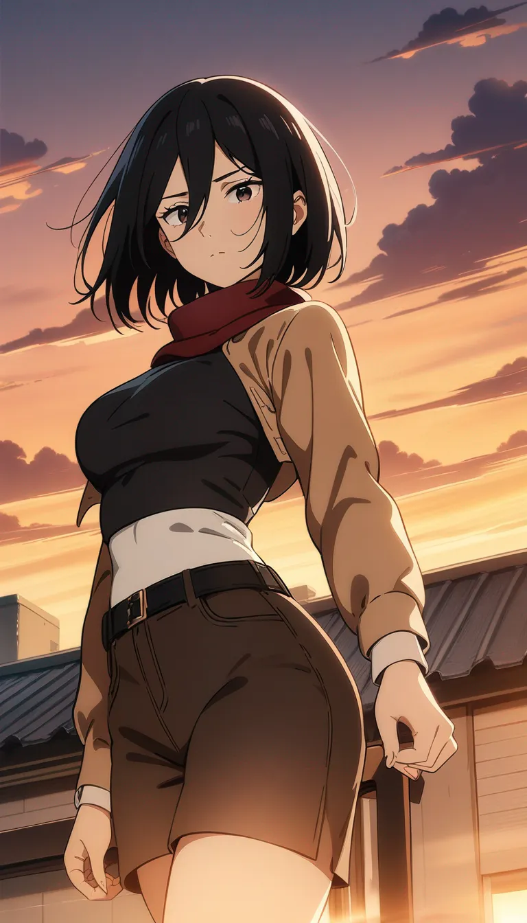AI generated Attack on Titan AI Generator 9:16 portrait style