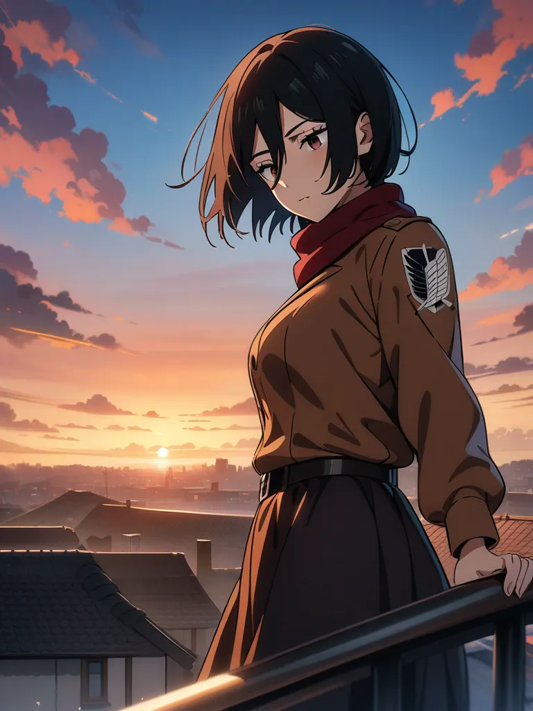AI generated Attack on Titan AI Generator 3:4 portrait style