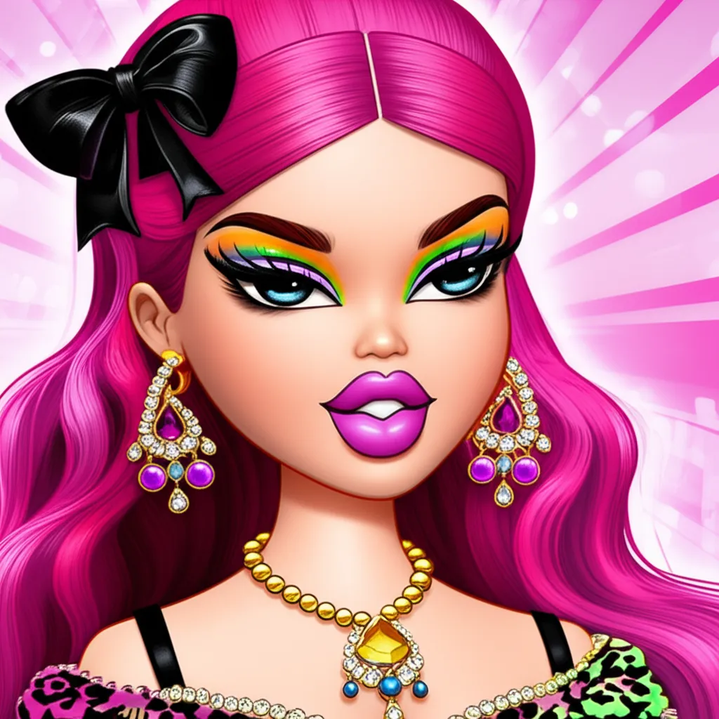 AI generated Bratz AI Generator 9:16 portrait style