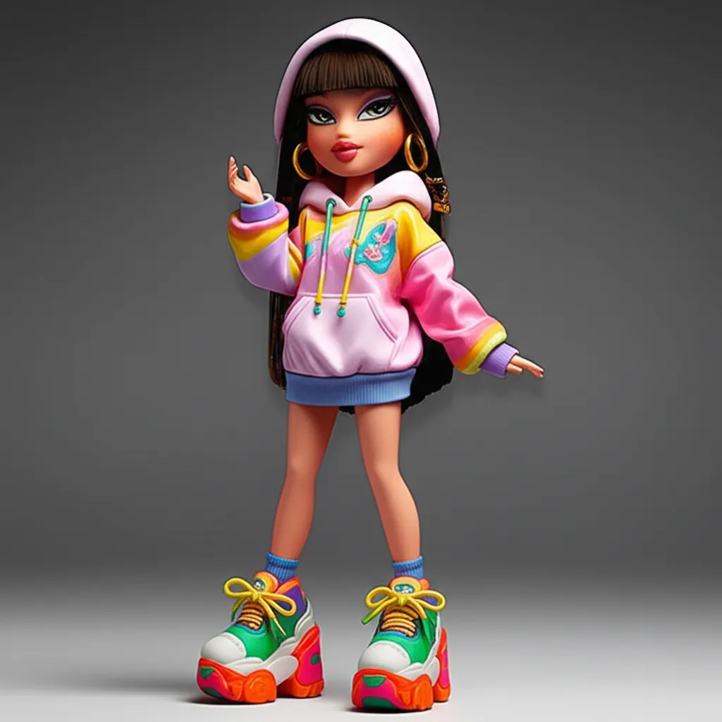 AI generated Bratz AI Generator 1:1 square style