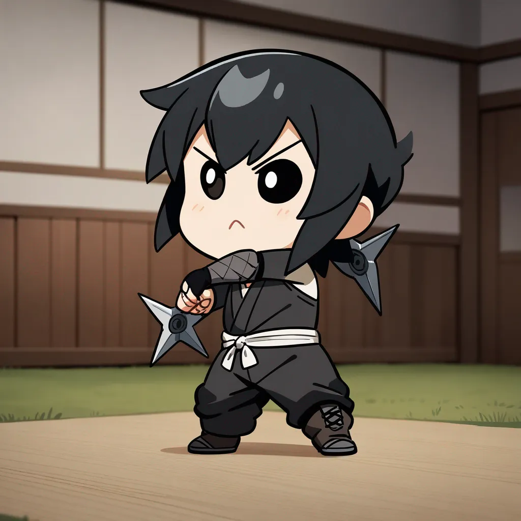 AI generated Chibi Creator 1:1 square style