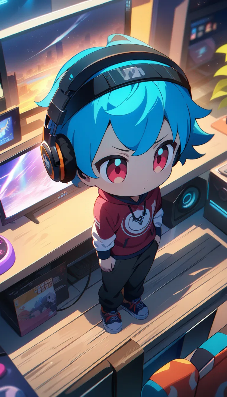 AI generated Chibi Creator 9:16 portrait style