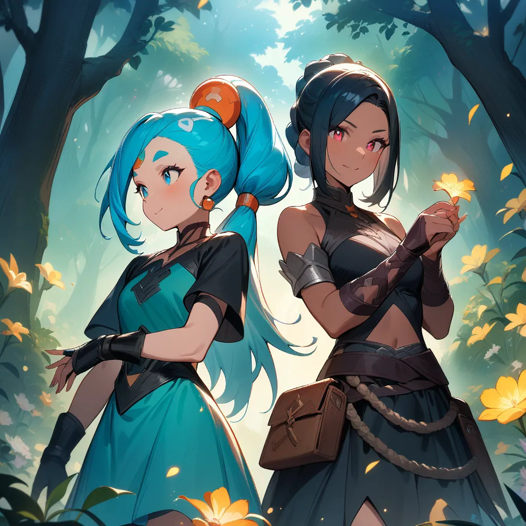 AI generated Fantasy Character AI Generator 1:1 square style