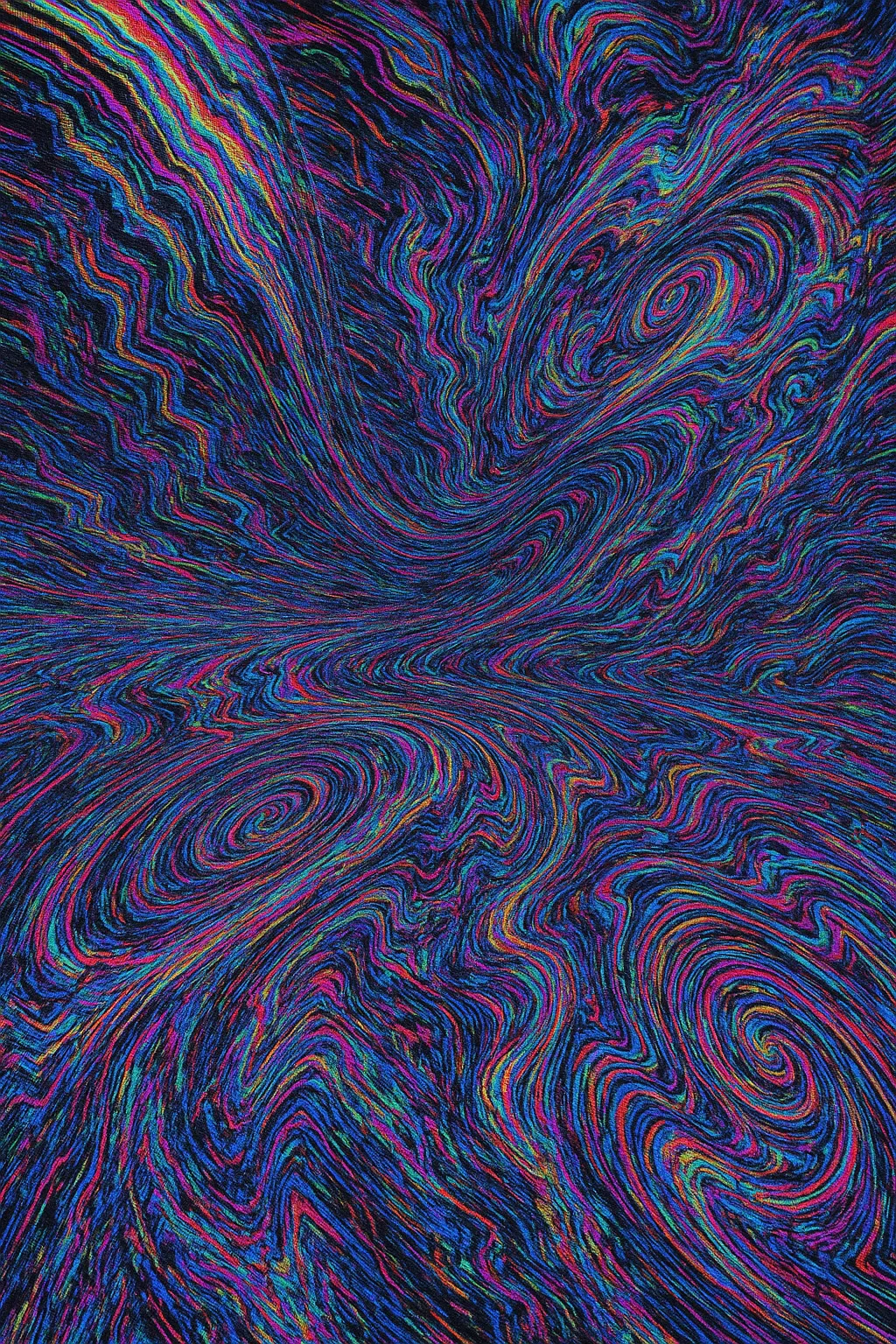 AI generated Glitch Art Generator 9:16 portrait style