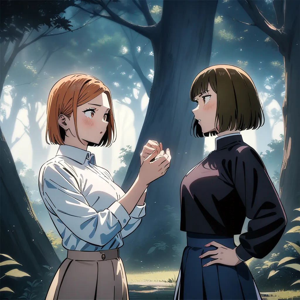AI generated Jujutsu Kaisen AI Generator 1:1 square style