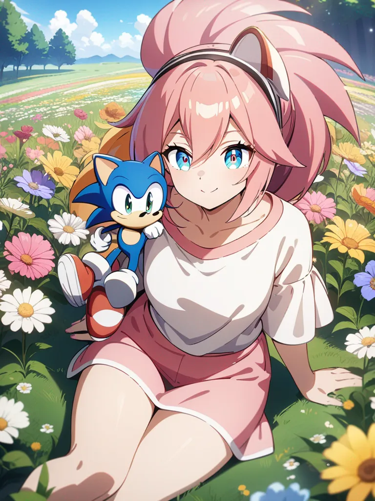 AI generated Sonic AI Generator 3:4 portrait style