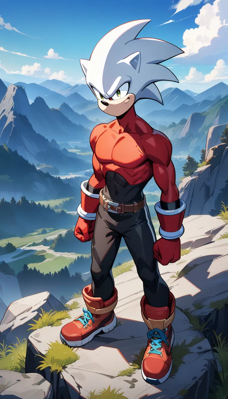 AI generated Sonic AI Generator 9:16 portrait style